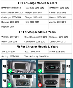 Radio Estéreo para Auto con Android 15 para Dodge, Jeep y Chrysler, Conexión Inmediata, <span class=keywords><strong>Apple</strong></span> CarPlay y Android Auto Inalámbricos - Product Image 6
