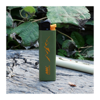 MK vente en gros POM matériel silex métal personnalisé cuisine Honset silex briquet pièces cigare torche jetable silex lumière