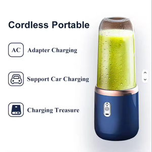เครื่องปั่นน้ำผลไม้แบบพกพา ชาร์จไฟผ่าน USB ใบมีดสแตนเลส ความจุ 1.5 ลิตร - Product Image 4