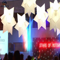 Ballons décoratifs en forme d'étoile à couleur changeante, 5 pièces, éclairage à bas prix, grand, gonflable et lumineux