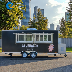 Remolque de bar móvil de lujo para servicio de bebidas en bodas, fiestas de cócteles y eventos - Product Image 3