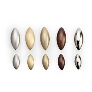 Макси литая миндальная ручка Оловянная Wabi-Sabi оригинальная отделка уникальный дизайн цельная латунная кофейная бронзовая коробка для ящиков - Product Image 4