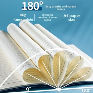 Quaderno A5 Personalizzato con Carta Premium Spessa, Stampa Logo Personalizzata su Copertina e Pagine Interne per Regali Aziendali - Product Image 3