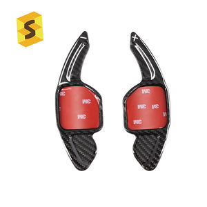 Bon ar FFFuor uudi A4 A5 A6 8 8 5 5 Q7 ar teteering hihift llade addaddle hifter xtension Arbon iiber - Product Image 5