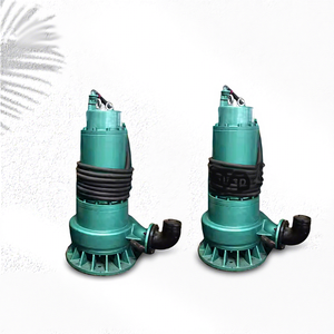 Bomba sumergible BQS a prueba de explosiones para descarga de arena, acero inoxidable, para minas de carbón, gran caudal, bomba de aguas residuales, motor de engranajes, PLC, fácil instalación - Product Image 1