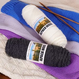 Fil à tricoter en mélange de <span class=keywords><strong>laine</strong></span> d'<span class=keywords><strong>alpaga</strong></span> chaud 10S/4 brins 100g/rouleau pour les passionnés de crochet, pelote de <span class=keywords><strong>laine</strong></span> pour bébé, écharpe, chaussons, tricot à la main, antistatique - Product Image 2