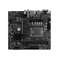 Mainboard B760M BOMBER WIFI DDR4 LGA 1700 yang Andal, DDR4 Boost PCIe 4.0 Dual M.2 M-ATX untuk Intel Generasi ke-12/13/14.
