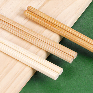 Palillos de bambú al por mayor para el hogar, vajilla para restaurantes y familias, palillos sencillos, sin pintura ni cera, varios tamaños - Product Image 1