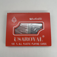 Jeu de cartes à jouer en PVC imperméable et durable - 0,25 mm, coins arrondis professionnels pour club et divertissement familial
