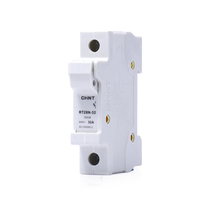 Nuevo Portafusibles Original CHINT RT28-63 1P 63A 500V de Material PVC 14x51mm para Montaje en Panel/Riel DIN