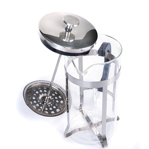 Venta directa de fábrica de café francés prensa café prensa de vidrio francés prensa café - Product Image 4