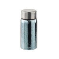 Cangkir Kopi Titanium Murni Tekstur Es Multi Warna Mini, Botol Air Titanium Kecil Portabel untuk Dibawa di Saku