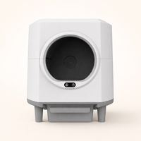 Litière automatique pour chat OEM, très vendue, toilette intelligente pour chat, anti-odeur, anti-fuite, contrôle par application, autonettoyante, pour plusieurs chats