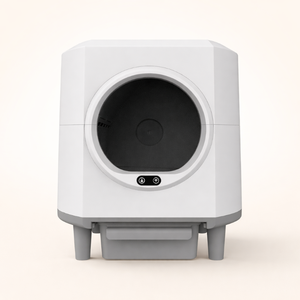 ओम हॉट सेलिंग स्वचालित बिल्ली कूड़े बॉक्स स्मार्ट बिल्ली शौचालय गंध लीक-प्रूफ ऐप मल्टी-बिल्लियों के लिए स्वयं सफाई कूड़े बॉक्स - Product Image 1