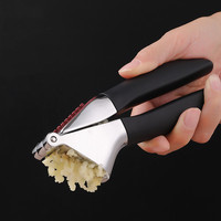 Knoflookpers Meshed Garlic Device Handleiding Gember Knoflook Smasher Walnootkraker Huishoudelijke zinklegering Keukengadget