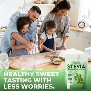 Édulcorant biologique JBY Extrait de stévia en poudre 100% stévioside Compléments alimentaires à base de plantes Poudre de feuilles de stévia verte pure - Product Image 4