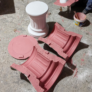 Moldura de Base de Diseño Popular y Entrega Rápida, Pintada con Imprimación Blanca, Reazone 2022, Molduras de Base Nuevas, Molde de Pedestal de Concreto para Jardín - Product Image 4