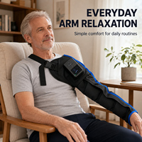 Appareil de compression séquentielle pour bras, masseur à compression d'air pour bras, amélioration de la circulation sanguine, soulagement de la douleur, manchon portable pour bras entier