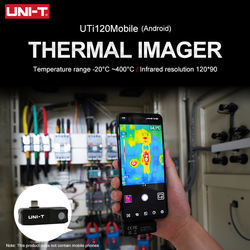 Caméra thermique infrarouge industrielle Youlide UTi120M, mesure de la température, téléphone portable - Product Image 4