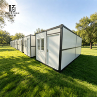Maison conteneur pliable légère de 20 pieds, préfabriquée et mobile, pour abri, atelier, garage