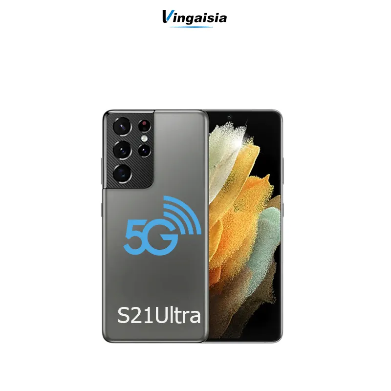 Vingaisia 5G Smartphone Wholesale 8K Video Shooting High Pixel Phone for Samsung Galaxy S21 Ultra