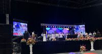 Écran LED de location P3.91 500x500 avec boîtier en aluminium moulé sous pression, mur vidéo intérieur/extérieur pour scène, église, concert, événement