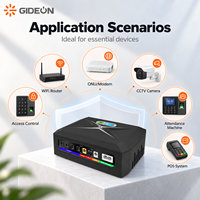 Catu Daya UPS DC Online 20800mah 60W 5V 9V 12V 24V Nobreak Daya Kontinu 6 Jam Mini UPS untuk Router Wifi