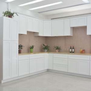 เคาน์เตอร์ครัวสำเร็จรูปขนาดเล็กแบบเคลื่อนย้ายได้ ทำจากหินอ่อน พร้อมตู้ไม้จริง - Product Image 3