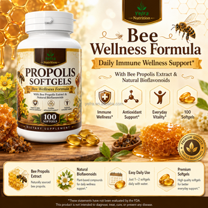Capsules molles de <span class=keywords><strong>propolis</strong></span>, extrait haute puissance, compléments alimentaires pour le cerveau, <span class=keywords><strong>propolis</strong></span> d'abeille naturelle de haute qualité, capsule molle - Product Image 5