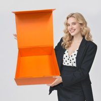 Boîte cadeau magnétique pliable de luxe personnalisée boîte d'emballage cadeau en papier carton personnalisée pliable pour café thé
