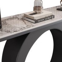 Console étroite avec rangement, table d'entrée, table de canapé, tiroir, pour petit espace, salon