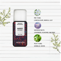 MEIDIAN Mini ensemble de parfums solides de luxe vrai déodorant pratique durabilité étanche lumière