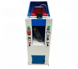 Machine de fabrication de station unique pneumatique à fixation manuelle à pression d'air pour semelle de chaussure