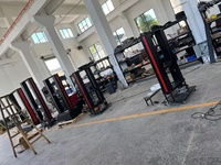 Máquina de Ensayo de Tracción Universal Hidráulica Eléctrica de 200KN, Marca YIYU, Clase 0.5 de Precisión UTM para Educación Superior