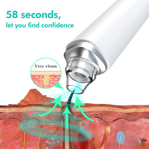 Multifunctional Visual Vacuum Facial Pore Cleaner 20X Magnification 5MP Camera 6 <strong>Suction</strong> Heads LCD Display <strong>Blackhead</strong> Meter - Product Image 4