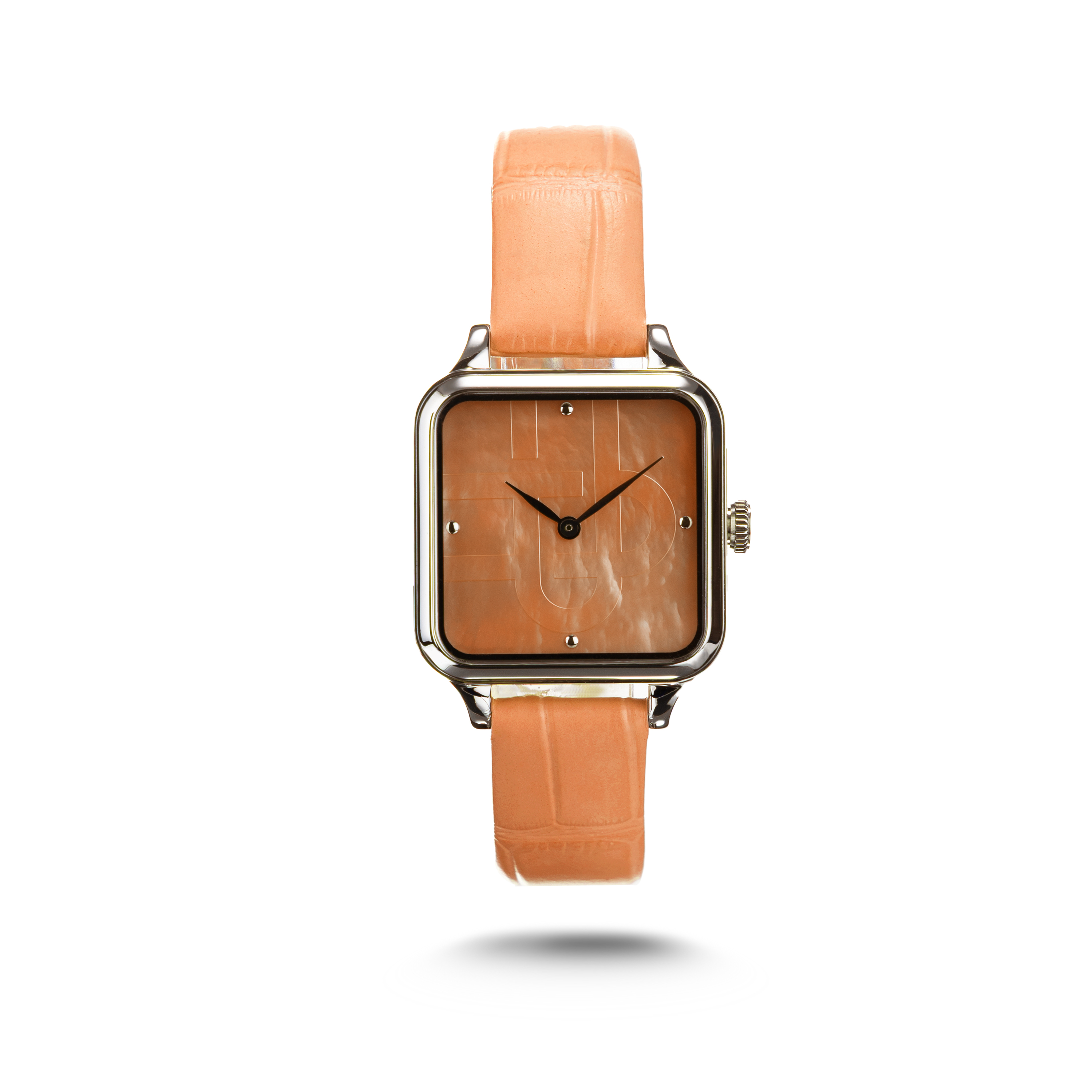 Silver & Orange - I