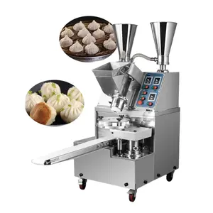 Máquina comercial de fazer meias-luzes automática indiana Siomai Momo Baozi, Xiao Long Bao, Nepal