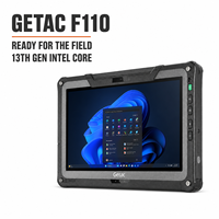 Nueva Tableta Industrial Getac F110 de 11.6 Pulgadas Totalmente Resistente, Intel Core I5 de 13.ª Generación, Windows 11 Pro, IP66, Pantalla Táctil FHD de 1200 Nits