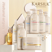 Semprotan Minyak Rambut Silkening Mist Vegan dengan Argan Oil, Pelindung Panas, Melembutkan, Memperbaiki Kerusakan, Melembapkan, dan Menyegarkan
