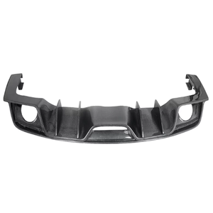Para <span class=keywords><strong>Ford</strong></span> Mustang 2015 para <span class=keywords><strong>Mustan</strong></span> G 2015 KT estilo parachoques trasero debajo del difusor labio fibra de carbono - Product Image 1