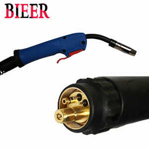 BIEER MIG Welding Torch 150A Swan Neck Electric Ignition CO2 Gas Shielded Welding Torch MB15AKHQ - Product Image 1