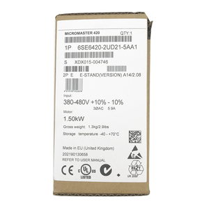 Variador de Frecuencia Original Nuevo de 1.5KW 6SE6420-2UD21-5AA1 - Product Image 3
