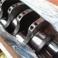 Forged Steel / Casting Crankshaft Diesel Machinery Engine Parts OEM MD144525 for 6G72