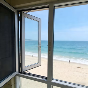 Ventanas Abatibles de Aluminio con Doble Acristalamiento y Rotura de Puente Térmico, Estándares NFRC Energy Star AS2047, Acero Inoxidable, Horizontales, para Dormitorio - Product Image 2