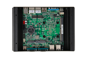 HelorPC Mini PC sans ventilateur Intel <span class=keywords><strong>Core</strong></span> I3 I5 Dual RJ45 Gigabit LAN Dual RS232 RS485 COM Industrial Linux PC Ordinateur de bureau - Product Image 6