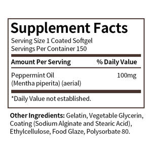 Op Maat Gemaakte Kruidencapsules Voor Volwassen Pepermuntolie <span class=keywords><strong>Capsules</strong></span> Bevat Rozemarijn En Tijm Non-Gmo En Glutenvrij Supplement - Product Image 4