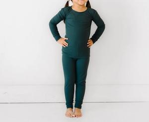 Pakaian Anak Set Piyama Laris Manis Piyama Anak Baju Tidur Anak Laki-laki Warna Solid Piyama Anak Baju Tidur Anak - Product Image 4