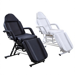 Professional Foldable Massage <b>Table</b> Stainless Steel Frame High-Density Sponge-Multifunctional Salon Spa Equipment for Home - Product Image 1