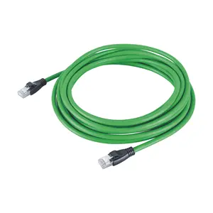 סין יצרן באיכות גבוהה 1m 2m 3m 4m 5m 0.3m-305m RJ45 8P8C זכר לתקע זכר PVC Cat5e Cat6A Cat7 Ethernet תיקון כבלים