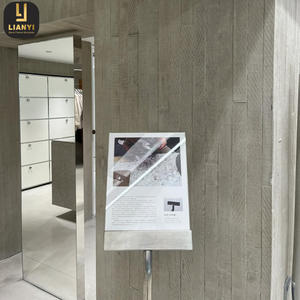 Panel de Revestimiento de Pared de Hormigón Prefabricado con Aspecto de Madera, Panel de Revestimiento de Cemento de Alta Resistencia para Decoración Interior y Exterior de Edificios - Product Image 6